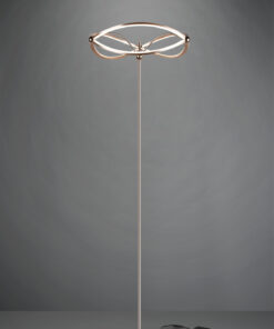 Φωτιστικό Δαπέδου Trio Lighting LED 31W Ορείχαλκος Ματ Μεταλλικό Dimmable 3700lm 3000K 421210108