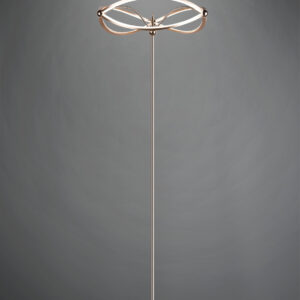 Φωτιστικό Δαπέδου Trio Lighting LED 31W  Ορείχαλκος Ματ Μεταλλικό Dimmable 3700lm 3000K  421210108