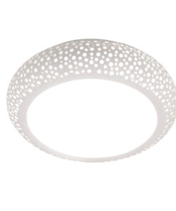 InLight Πλαφονιέρα οροφής λευκή από γύψο (42155-Α)