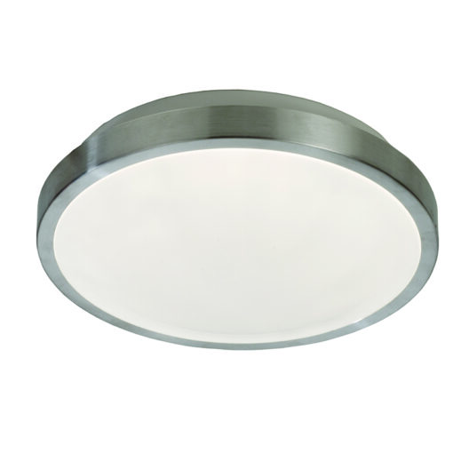 InLight Πλαφονιέρα οροφής LED 32W 4000K από ασημί ματ ακρυλικό D:52cm (42159-Α-Ασημί Ματ)
