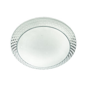 InLight Πλαφονιέρα οροφής LED 24W 4000K από λευκό ακρυλικό D:40cm (42164-Β-Λευκό)
