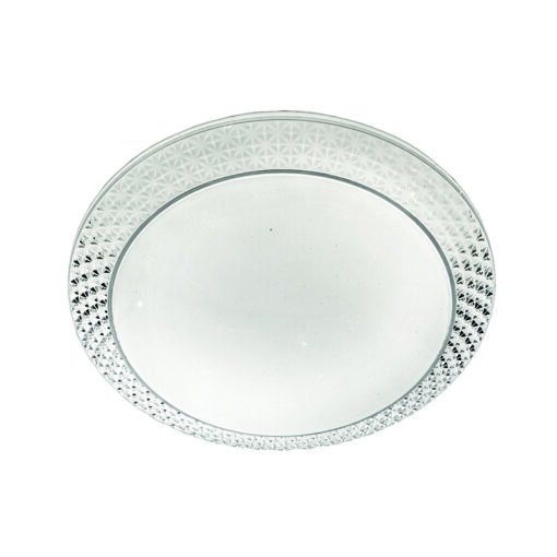 InLight Πλαφονιέρα οροφής LED 24W 4000K από λευκό ακρυλικό D:40cm (42164-Β-Λευκό)