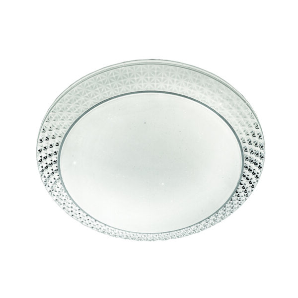 InLight Πλαφονιέρα οροφής LED 24W 4000K από λευκό ακρυλικό D:40cm (42164-Β-Λευκό)
