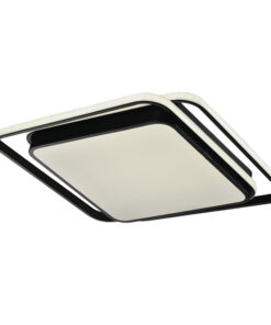 InLight Πλαφονιέρα οροφής από αλουμίνιο σε μαύρη απόχρωση (42171-Μαύρο)