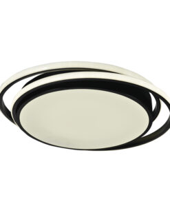 InLight Πλαφονιέρα οροφής από αλουμίνιο σε μαύρη απόχρωση (42172-Μαύρο)