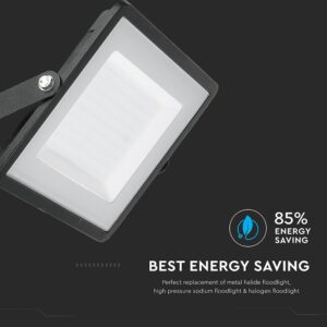 LED Προβολέας 300W V-TAC PRO Samsung Chip Μαύρος 100° 24800lm Αδιάβροχος IP65 Φυσικό 4000K – 21422