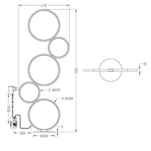Φωτιστικό Δαπέδου Trio Lighting LED 36W  Λευκό Ματ Μεταλλικό Dimmable 3200lm 3000K  422610531