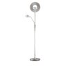 Φωτιστικό Δαπέδου Trio Lighting LED 34W  Νίκελ Ματ Μεταλλικό Dimmable 3000lm 3000+4200+6000K  422710307