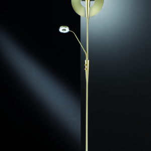 Φωτιστικό Δαπέδου Trio Lighting LED 34W  Ορείχαλκος Ματ Μεταλλικό Dimmable 3000lm 3000+4200+6000K  422710308