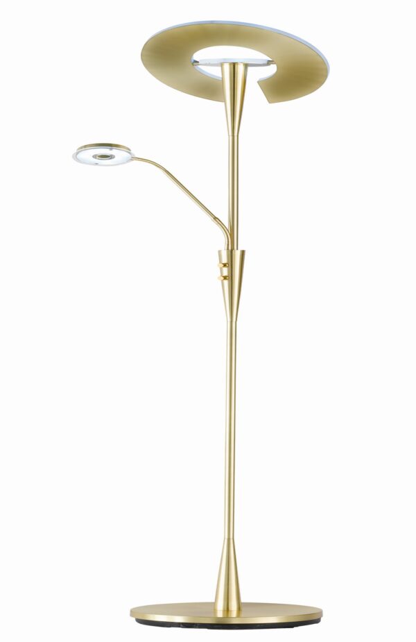 Φωτιστικό Δαπέδου Trio Lighting LED 34W  Ορείχαλκος Ματ Μεταλλικό Dimmable 3000lm 3000+4200+6000K  422710308