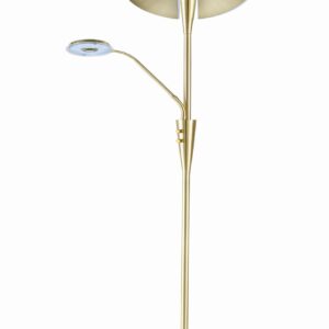 Φωτιστικό Δαπέδου Trio Lighting LED 34W  Ορείχαλκος Ματ Μεταλλικό Dimmable 3000lm 3000+4200+6000K  422710308
