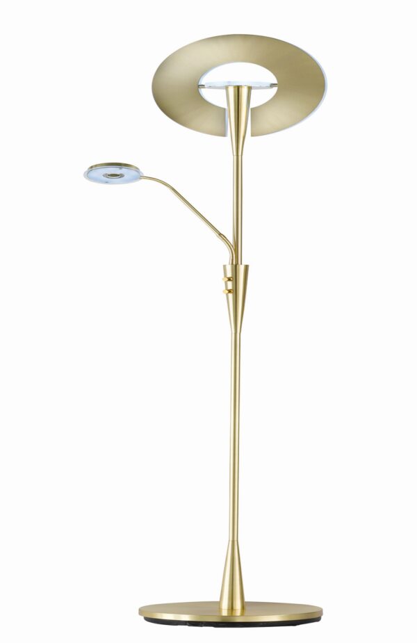 Φωτιστικό Δαπέδου Trio Lighting LED 34W  Ορείχαλκος Ματ Μεταλλικό Dimmable 3000lm 3000+4200+6000K  422710308