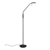 Φωτιστικό Δαπέδου Trio Lighting  LED 12W Μαύρο Ματ Μεταλλικό Dimmable 1400lm  2300+3000+4000K – 423310132