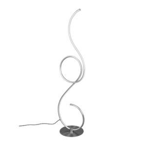 Φωτιστικό Δαπέδου Trio Lighting  LED 23W Νίκελ Ματ Μεταλλικό Dimmable 2700lm  2700+4000+6000K – 423410107