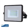 LED Προβολέας 10W V-TAC Samsung Chip Μαύρος Αδιάβροχος IP65 Φυσικό Λευκό 4000K – 425