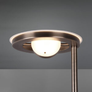 Φωτιστικό Δαπέδου Trio Lighting LED 32W  Αντικέ Ορείχαλκος Μεταλλικό Dimmable 4000lm 2700 + 4000K  424210304