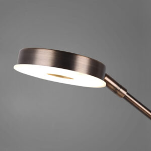Φωτιστικό Δαπέδου Trio Lighting LED 32W  Αντικέ Ορείχαλκος Μεταλλικό Dimmable 4000lm 2700 + 4000K  424210304