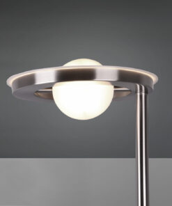 Φωτιστικό Δαπέδου Trio Lighting LED 32W Νίκελ Ματ Μεταλλικό Dimmable 4000lm 2700 + 4000K 424210307