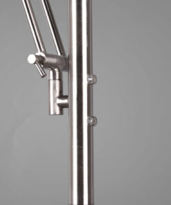 Φωτιστικό Δαπέδου Trio Lighting LED 32W Νίκελ Ματ Μεταλλικό Dimmable 4000lm 2700 + 4000K 424210307