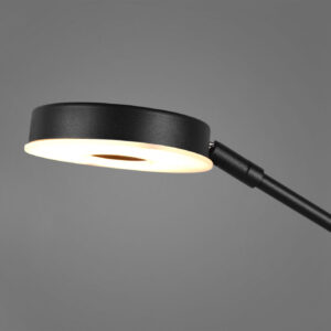 Φωτιστικό Δαπέδου Trio Lighting LED 32W  Μαύρο Ματ Μεταλλικό Dimmable 4000lm 2700 + 4000K  424210332