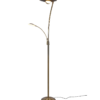 Φωτιστικό Δαπέδου Trio Lighting GRANBY  LED, 29W · 3400lm, 2700+3200+4000K Παλιός Ορείχαλκος Μεταλλικό, Λειτουργία μνήμης, Ξεχωριστή Λειτουργία, Step Dimmable – 424310204
