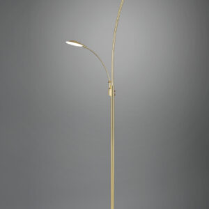 Φωτιστικό Δαπέδου Trio Lighting GRANBY  LED, 29W · 3400lm, 2700+3200+4000K Νίκελ Ματ Μεταλλικό, Λειτουργία μνήμης, Ξεχωριστή Λειτουργία, Step Dimmable – 424310207