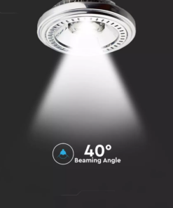 Λάμπα LED Spot G53 AR111 COB 15W 40° V-TAC Ψυχρό Λευκό 6400K – 214255