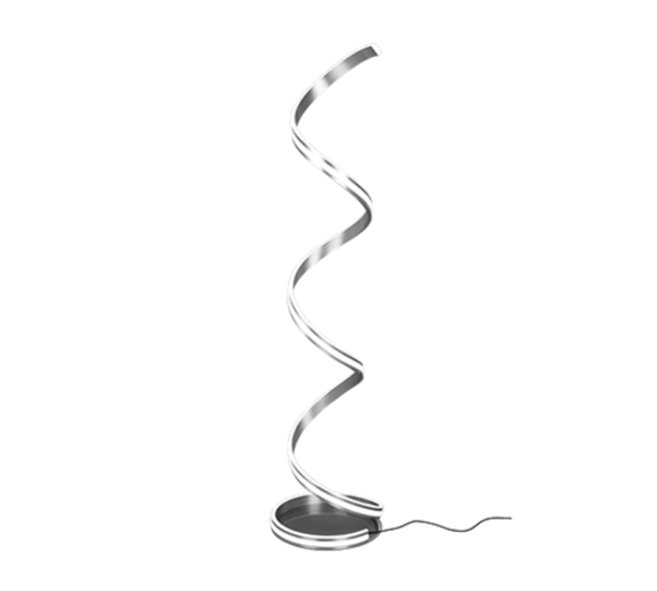 Φωτιστικό Δαπέδου Trio Lighting  LED 34W Νίκελ Ματ Μεταλλικό Dimmable 4000lm  2300+3000+4000K – 426219107