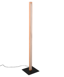 Φωτιστικό Δαπέδου Trio Lighting LED 20W Ξύλο Φυσικό Ξύλο Step Dimmable 2300lm 3000K – 426410130