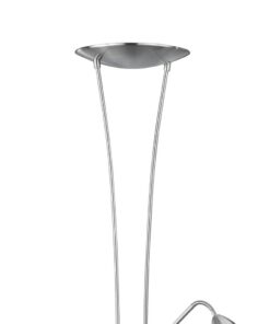 Φωτιστικό Δαπέδου Trio Lighting LED 20W Νίκελ Ματ Μεταλλικό Dimmable 2000lm 3000K 426410207