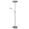 Φωτιστικό Δαπέδου Trio Lighting FRANKLIN  LED, 35W · 4100lm, 2700+3200+4000K Νίκελ Ματ Μεταλλικό, Λειτουργία μνήμης, Dimmer αισθητήρα – 426510207