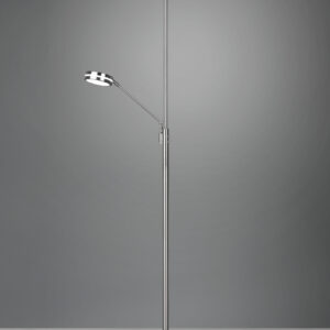 Φωτιστικό Δαπέδου Trio Lighting FRANKLIN  LED, 35W · 4100lm, 2700+3200+4000K Νίκελ Ματ Μεταλλικό, Λειτουργία μνήμης, Dimmer αισθητήρα – 426510207
