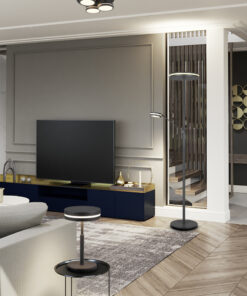 Φωτιστικό Δαπέδου Trio Lighting FRANKLIN LED, 35W · 4100lm, 2700+3200+4000K Ανθρακί Μεταλλικό, Λειτουργία μνήμης, Dimmer αισθητήρα – 426510242