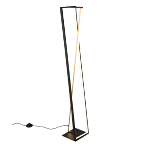 Φωτιστικό Δαπέδου Trio Lighting  LED 26W Μαύρο Ματ Μεταλλικό Dimmable 2950lm  2300+3000+4000K – 426810132