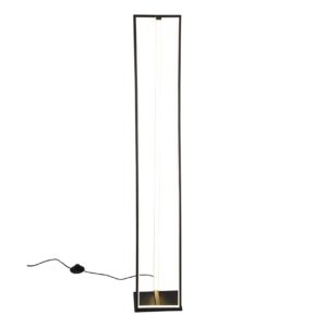 Φωτιστικό Δαπέδου Trio Lighting  LED 26W Μαύρο Ματ Μεταλλικό Dimmable 2950lm  2300+3000+4000K – 426810132
