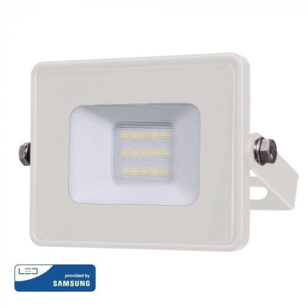 LED Προβολέας 10W V-TAC Samsung Chip Λευκός Αδιάβροχος IP65 Φυσικό Λευκό 4000K - 428