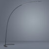 Φωτιστικό Δαπέδου Trio Lighting LED 18W  Μαύρο Μεταλλικό Dimmable 1800lm 3000K  427511802