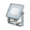 LED Προβολέας 10W V-TAC Samsung Chip Γκρι Αδιάβροχος IP65 Ψυχρό Λευκό 6400K – 432