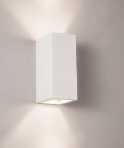 InLight Επιτοίχιο φωτιστικό λευκό από γύψο 2XGU10 D:16cm (43033)