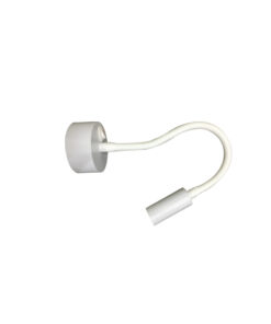 InLight Επιτοίχιο φωτιστικό LED 3W 3000K από λευκό μέταλλο D:38cm (43040-WH)