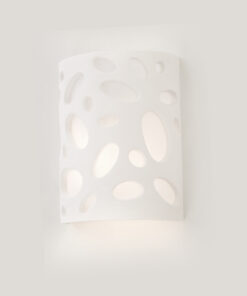 InLight Επιτοίχιο φωτιστικό λευκό από γύψο (43343)