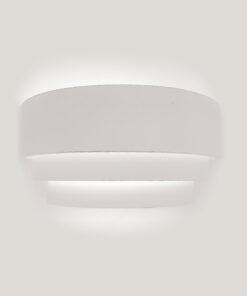 InLight Επιτοίχιο φωτιστικό λευκό από γύψο (43388)