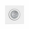 RADÓN ADJUST WHITE RECESSED LAMP SQUARE GU10 FARO – 43396