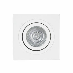 RADÓN ADJUST WHITE RECESSED LAMP SQUARE GU10 FARO – 43396