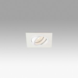 RADÓN ADJUST WHITE RECESSED LAMP SQUARE GU10 FARO – 43396
