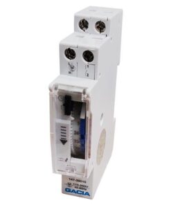 ΧΡΟΝΟΔΙΑΚΟΠΤΗΣ ΡΑΓΑΣ ΣΤΕΝΟΣ 16A 110-250V 100h ΕΦΕΔΡΕΙΑ EUROLAMP 147-35010