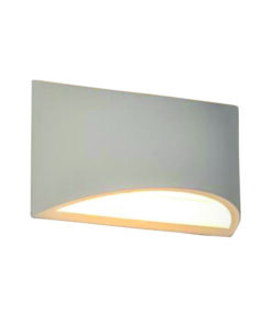 InLight Επιτοίχιο φωτιστικό λευκό από γύψο (43415)