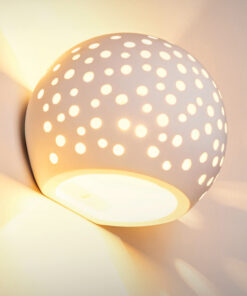 InLight Επιτοίχιο φωτιστικό λευκό από γύψο (43421)