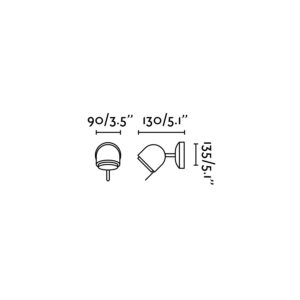STONE-1 WALL LAMP GU10 FARO – 43500