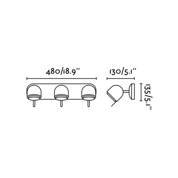 STONE-3 WALL LAMP GU10  FARO – 43502